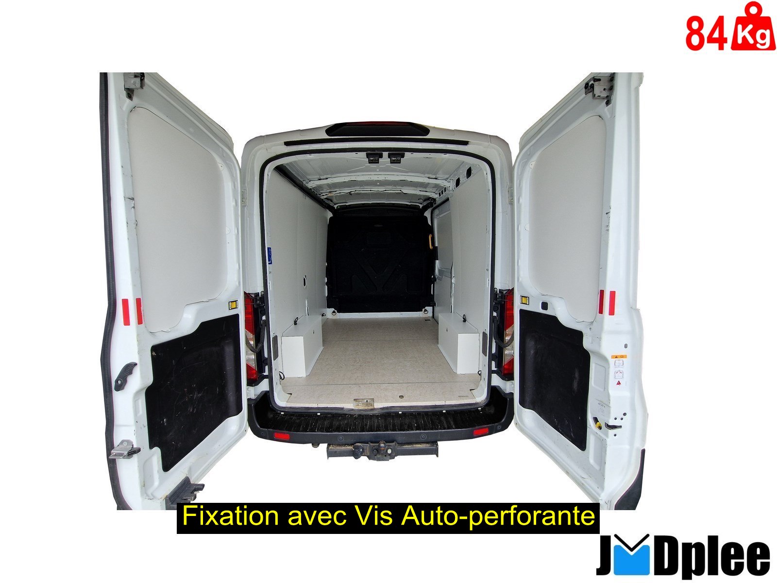 Amenagement Renault Master L2H2, plancher et protection utilitaire