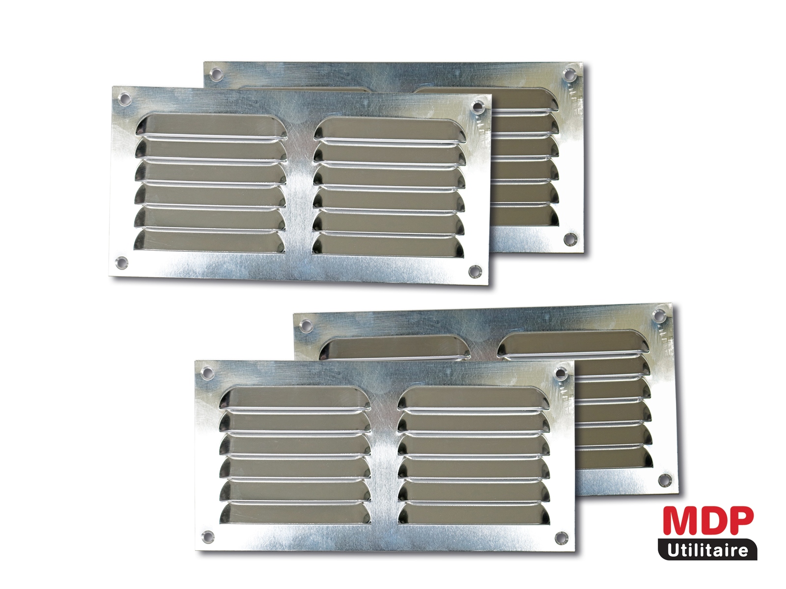 Grille pour ventilation 23 x 12 cm pour véhicule utilitaire