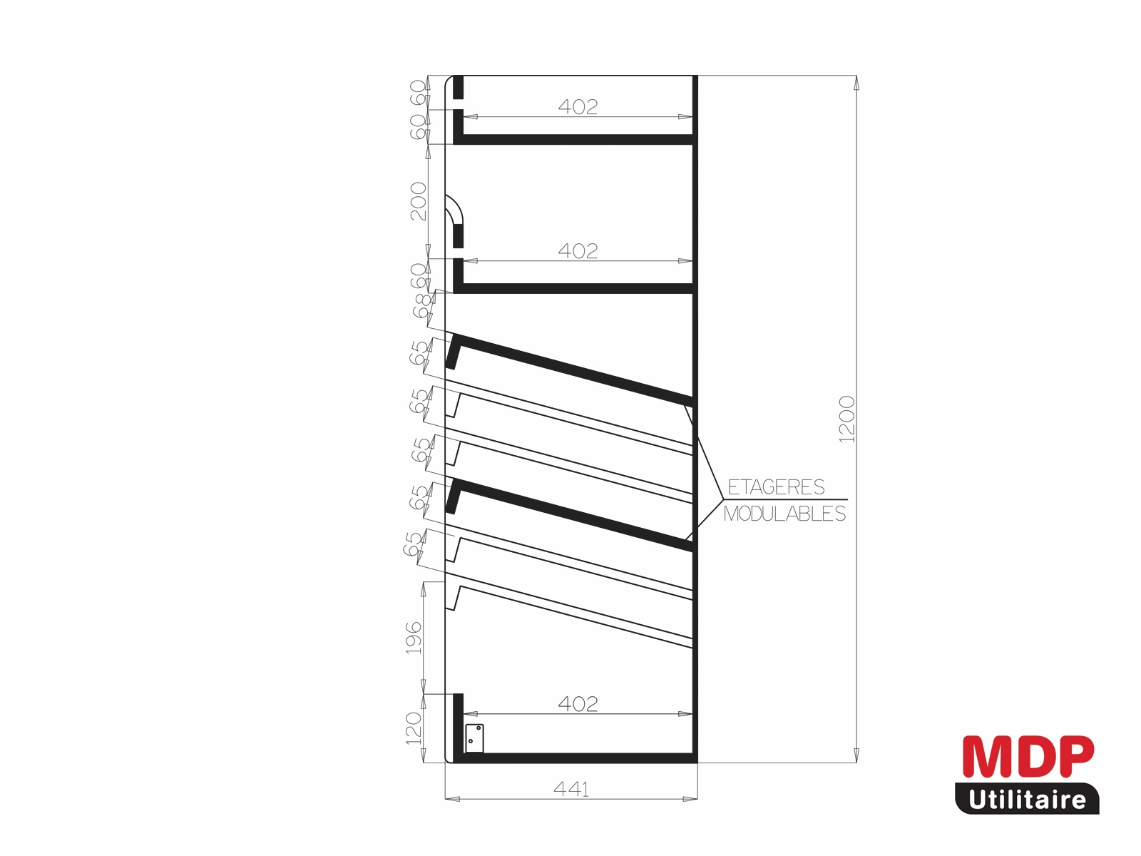 MDP Utilitaire - Article réf 3F27-KAB-210