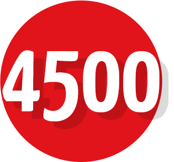 4500